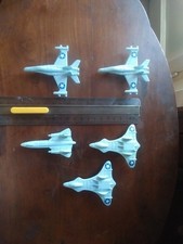5 Aerei Caccia Jet Militari Stealth In Plastica