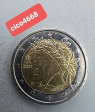 2 Euro Italia 2021- Dante