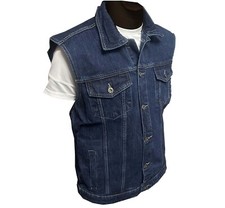 Gilet uomo denim gilet jeans
