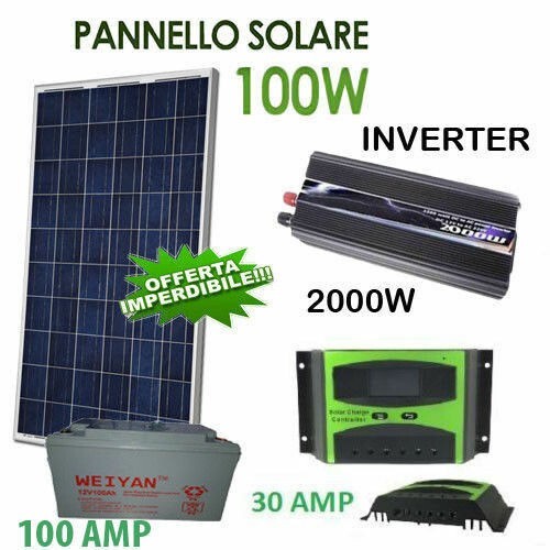 Kit fotovoltaico 1kw - kit,