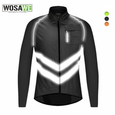 Giacca ciclismo WOSAWE Hi Viz