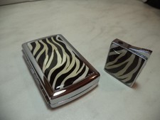 Set accendino portasigarette - set,