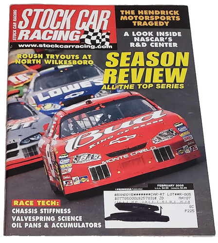 Stock car racing magazine - car,