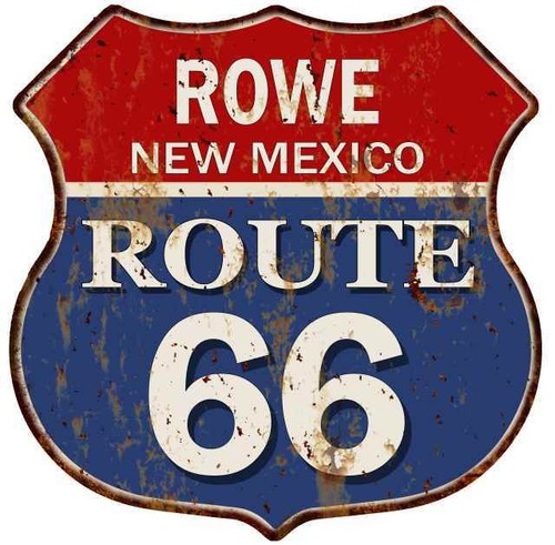 Rowe nuovo messico route 66 - route,