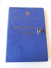 RARO LIBRETTO DI VOLO DELLA 194° SQUADRIGLIA FORLI  REGIA AERONAUTICA    WW2