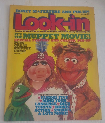 Muppet movie look magazine - muppet, look-in