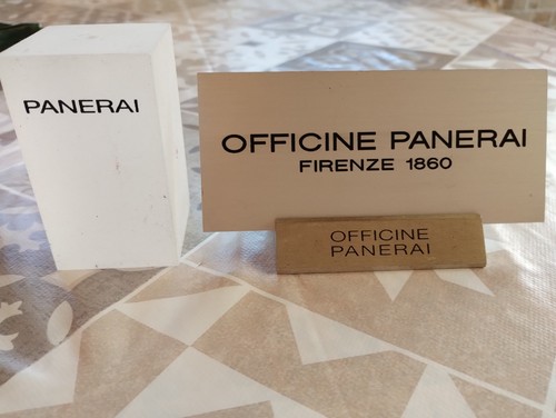 Officine panerai targhetta - panerai, e