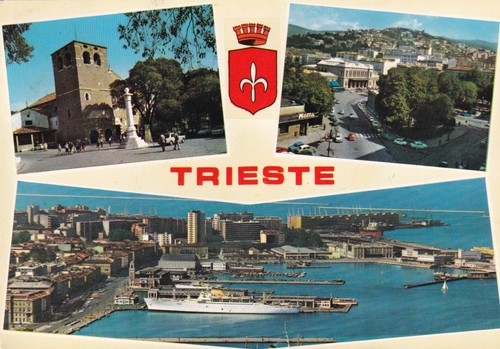 Cartolina trieste 3 - cartolina, di