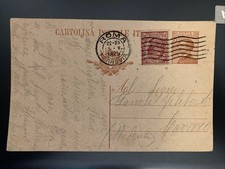 Cartolina Postale Storia Postale da  Roma A Cavezzo (Mo)