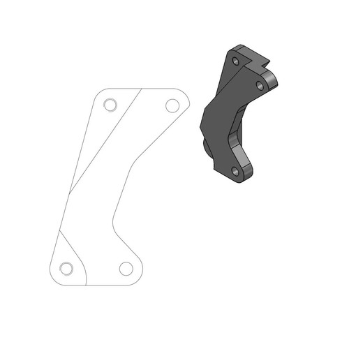 Adattatore pinza freno moto - pinza,