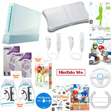 Pacchetto regalo famiglia console Wii GRADO A | Mario Kart | Sport | Fit | 2/4 giocatori