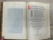 Antique 1898 Library Of