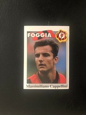 FIGURINA CALCIO FLASH 1995 FOGGIA CAPPELLINI n 104 NUOVA CON VELINA