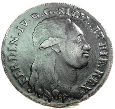 NAPOLI (Ferdinando IV di Borbone) 8 Tornesi 1796 