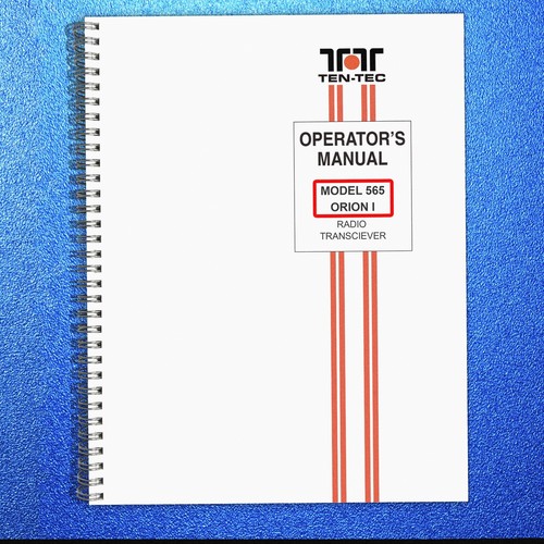 Ten tec orion model - model, 565