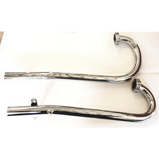 MV AGUSTA 350 cc  SCRAMBLER  COLLETTORI SCARICO - TUBI SCARICO COMPLETI DI GHIER