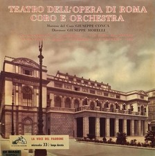 Verdi, Puccini, Mascagni - Cori Da Opere / Teatro Dell'Opera Di Roma Coro - LP