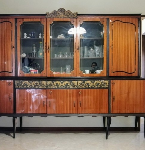 Credenza anni legno vetro - anni,