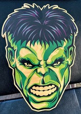 Hulk testa legno opera - hulk,