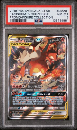 Psa reshiram charizard gx - psa, &
