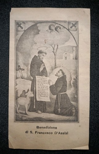 Raro santino antico san - raro,