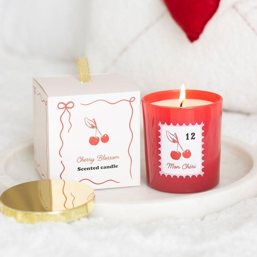 Candela vaso profumata con - candela,