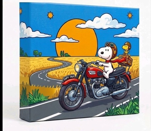 Quadro snoopy woodstock - woodstock, in