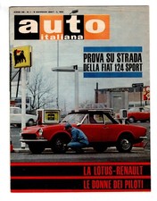 rivista AUTO ITALIANA N°1