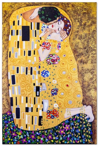 Gustav klimt bacio - gustav,