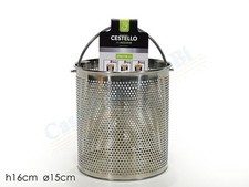 Cestello cuocipasta con manico