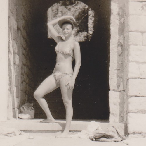 Bikini giovane donna bellezza