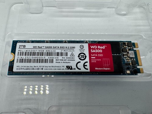 Western digital red - red, 2