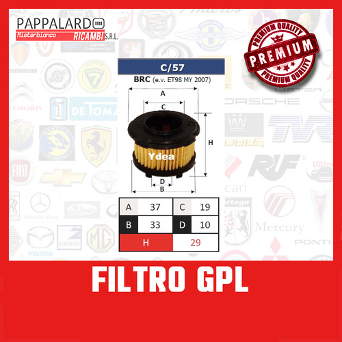 Filtro elettrovalvola gas gpl - filtro,