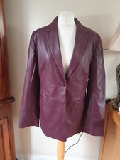 GIACCA donna NUOVA Moscato PHILIPPE ADEC lusso morbida PELLE TAGLIA 20