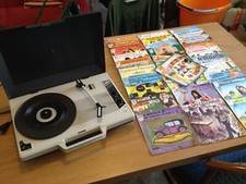 Giradischi 33 giri Philips vintage più vinili