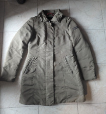 Giubbotto Peuterey Donna Taglia 42 Grigio Piumino Originale Vera Piuma