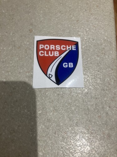 Adesivo ufficiale porsche - ufficiale,