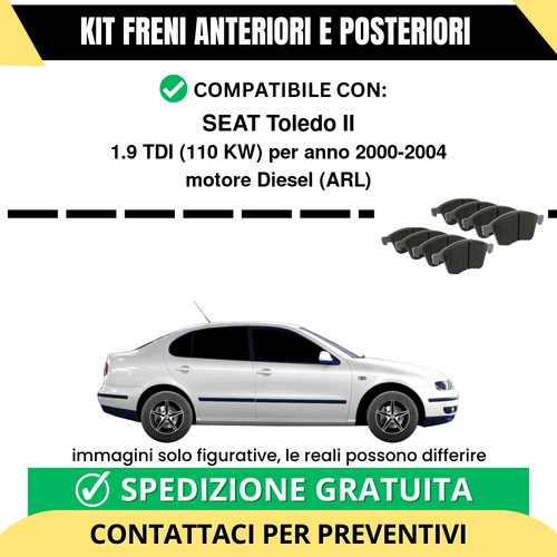 Pastiglie freno ant - freno,