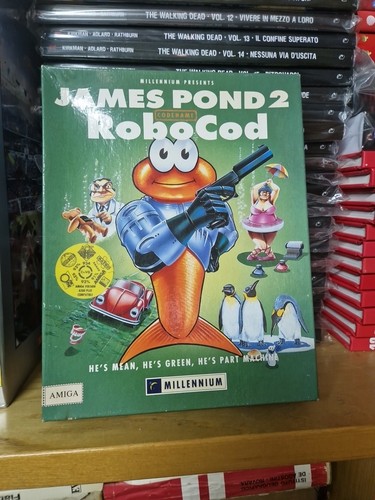 Amiga james pond boxed - amiga, 2