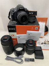 Sony Alpha DSLR-A380 Twin Lens