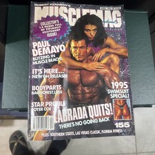 MuscleMag International Magazine May 1995 No. 155 Lee Labrada, Sharon Bruneau