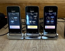 Gigaset SL910A Trio Telefono Fisso con Segreteria Telefonica e 3 Cellulari - Ottimo