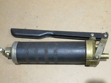 vecchio INGRASSATORE RCM da meccanico pompa per grasso stantuffo pistola siringa