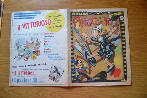 Fumetto pinocchio collodi - fumetto,