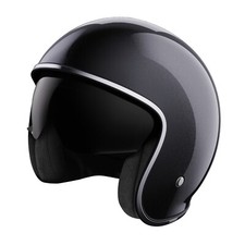 CASCO JET MOTO CAFE RACER