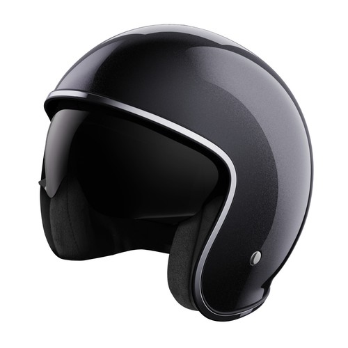 Casco jet moto cafe racer - jet,