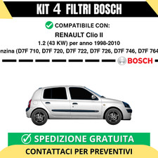 KIT BOSCH 4 Filtri tagliando