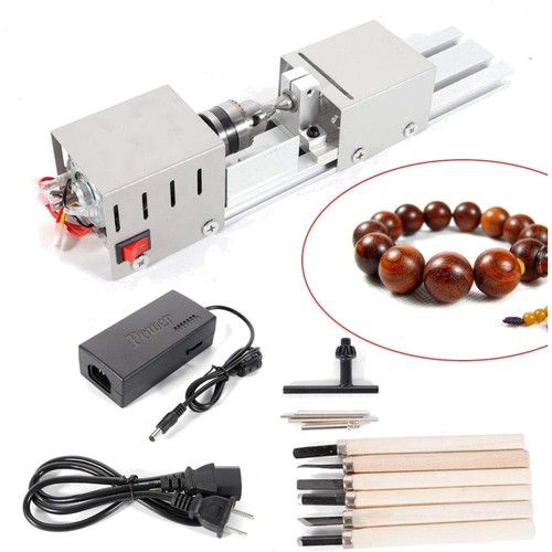 Aluminum mini lathe with - aluminum, 7