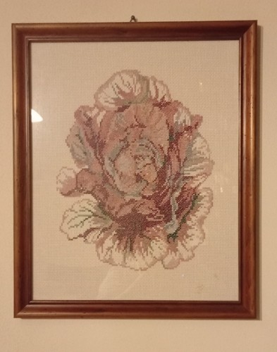 Quadro ricamo punto croce - quadro,