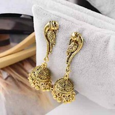 Orecchini Jhumka in oro da